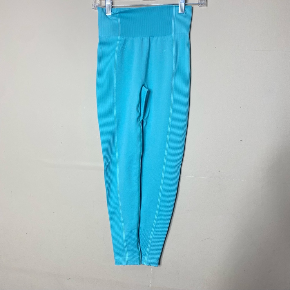 Gymshark Turquoise seamless leggings